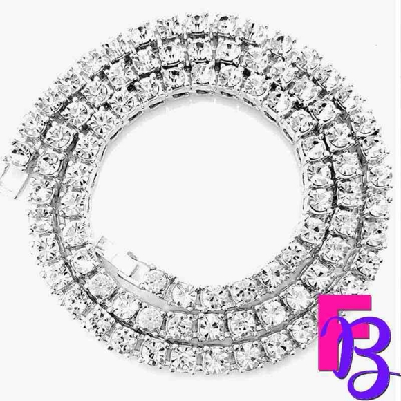 *NEW!* 5mm Mens Tennis Chain - Picture 5 of 12